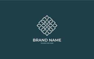 Elegant floral Flower logo design Template