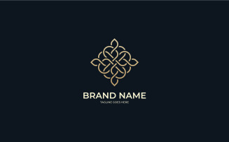 Elegant Flower floral logo design Template