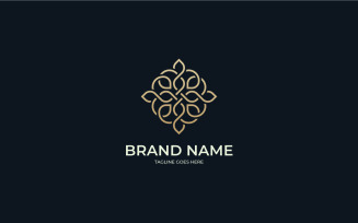 Elegant Flower floral logo design