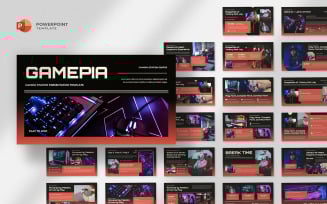Gamepia - Gaming eSports Powerpoint Template