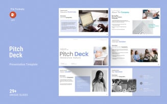 Investor Pitch Deck PowerPoint Presentation Template.