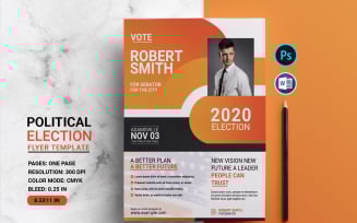 Printable Political Election Flyer