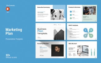 Professional Biz Plan PowerPoint Presentation Template