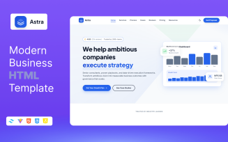 Astra — Business & Consulting HTML Template