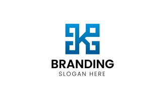 Letter KG company logo-1054