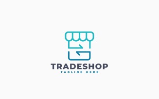 Trade Shop Logo Template Design