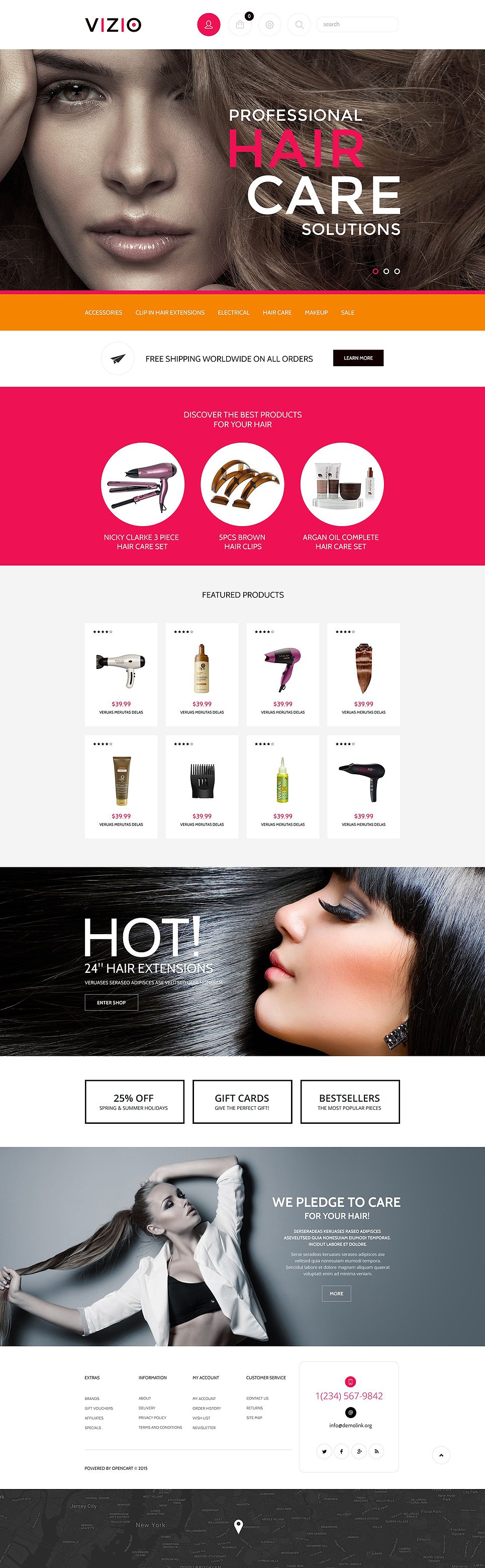 Hair Salon Responsive Shopify Theme New Screenshots BIG