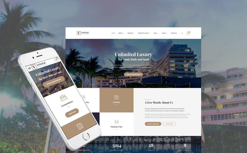 Hotels Responsive Website Template New Screenshots BIG