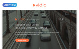 Vidic - Video Lab Creative HTML Bootstrap Szablon Landing Page Mały zrzut ekranu Responsywny szablon Landing Page Vidic - Video Lab Creative HTML #55399