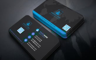 Modern Minimal Business Card e-card