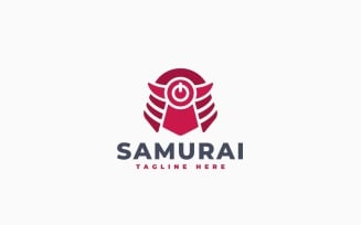 Power Samurai Logo Template Design