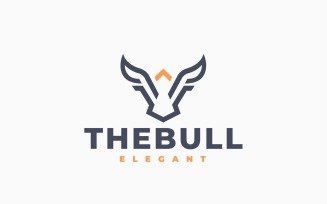 The Bull 2 Logo Template Design