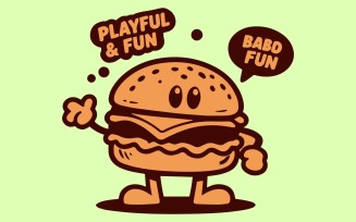 Creative Burger and Pizza Shop Logo Template Pack