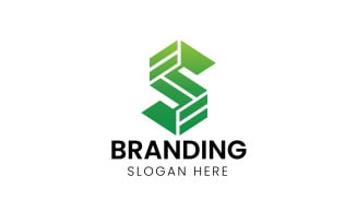 Letter S sleek business logo-1071