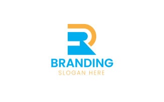 Modern letter R consulting logo-1067