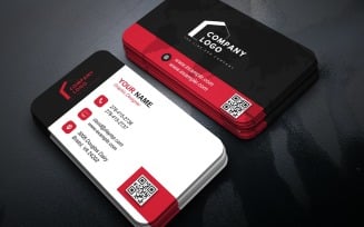 Modern Minimal Double-Sided Business Card Template PSD Files