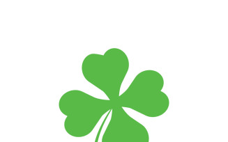 Professional Four Leaf Clover Vector Graphic for Design Projects
