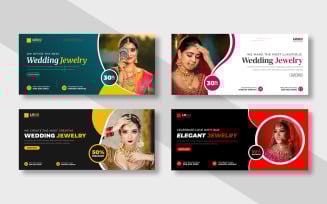 Jewelry Sale Facebook Cover Template Ver-7