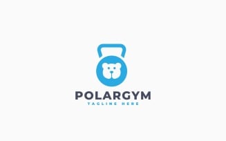 Polar Gym Logo Template Design
