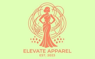 Premium fashion logo design for clothing and lifestyle company