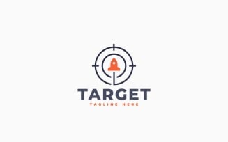 Target Boost Logo Template Design