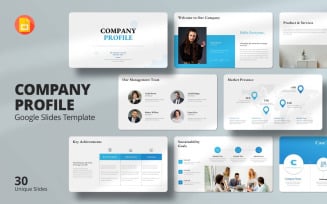 Company Profile _ Simple and Clean Google Slides Template