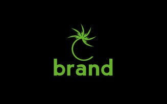 Awesome eco logo, green leaf logo, eco-friendly logo, modern eco leaf logo design...3