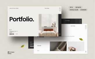 Creative Design, Portfolio with PowerPoint, Keynote, Google Slides, InDesign