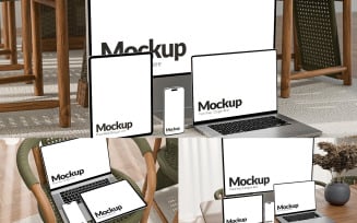 Device Screen Display Mockup