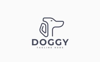 Doggy Logo Template Design