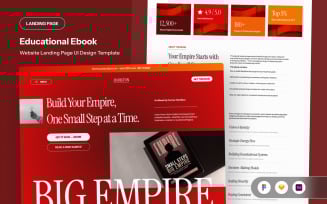 Hamilton - Educational Ebook Landing Page