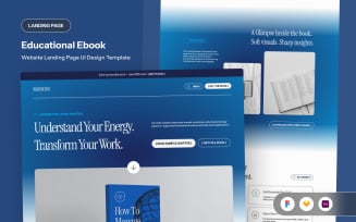 Mansons - Educational Ebook Landing Page
