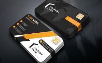 Modern Clean Minimal Editable Professional Business Card Template