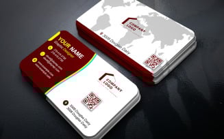 Modern Minimal Clean Editable Professional Business Card Template