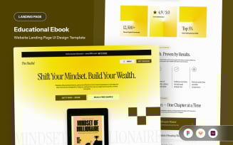 The Hadid - Educational Ebook Landing Page