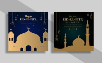 Eid ul Fitr Social Media Post Template Ver-1