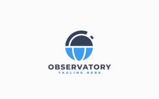 Observatory Logo Template Design