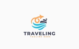Travel Agency Logo Template Design