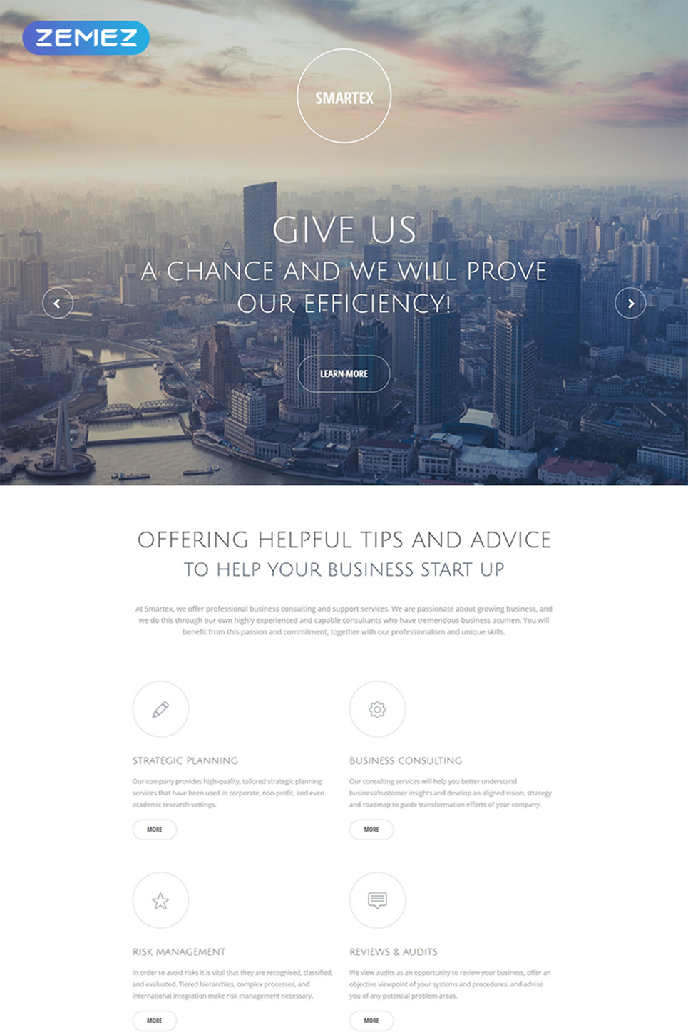 Business Responsive Landing Page Template New Screenshots BIG