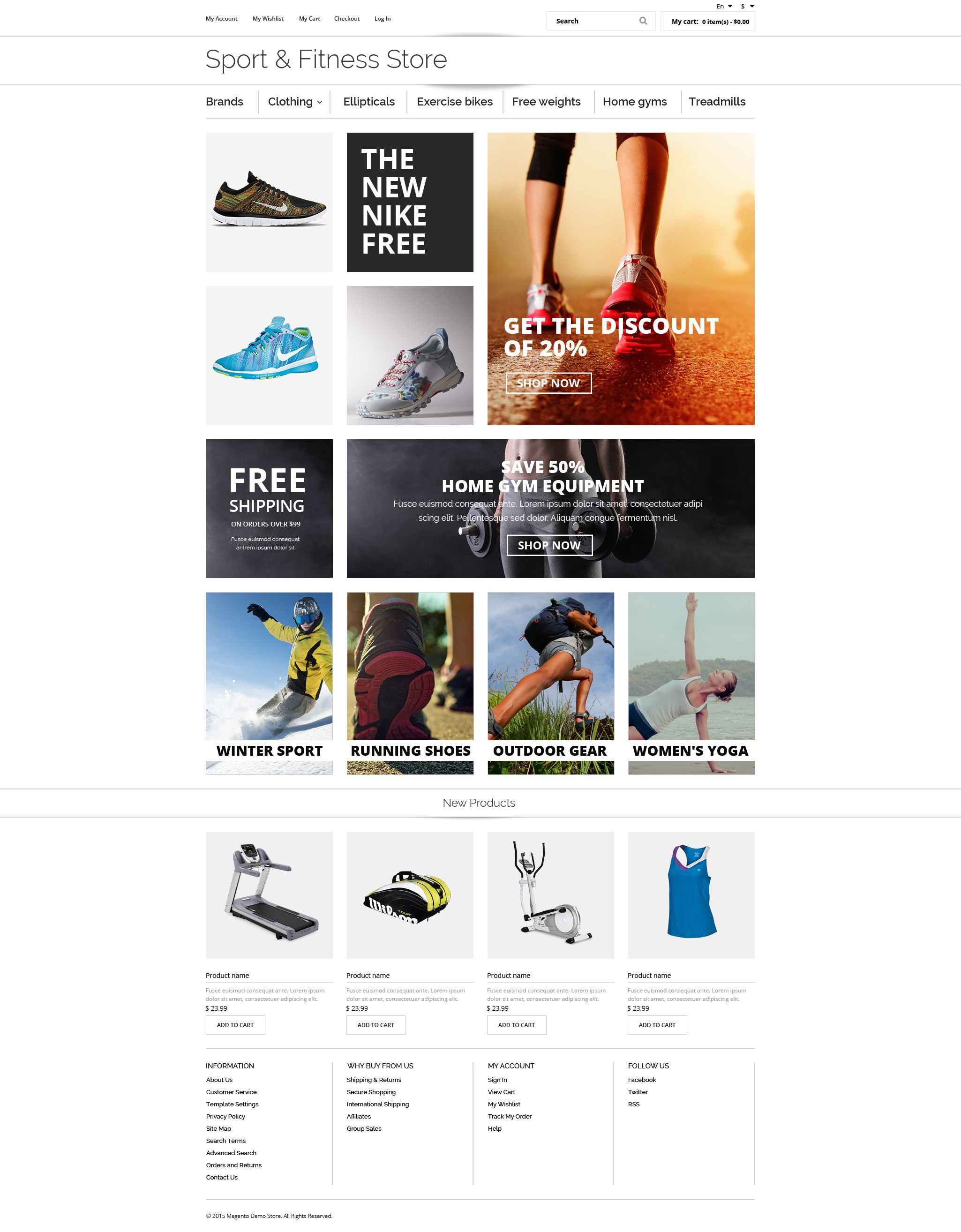 Fitness Oscommerce #55461 - Ekran resmi