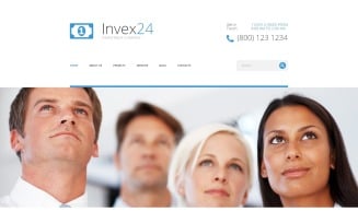 Invex24 Joomla Template