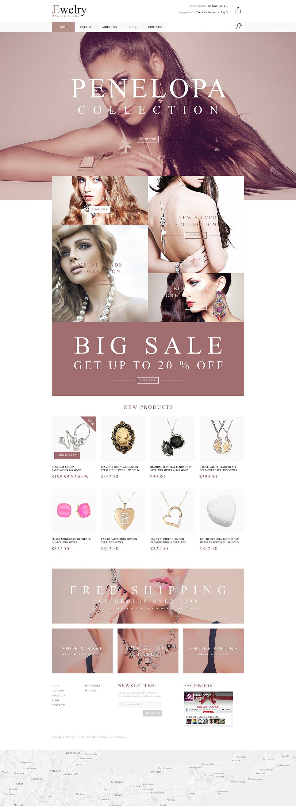 Jewelry House VirtueMart Template New Screenshots BIG