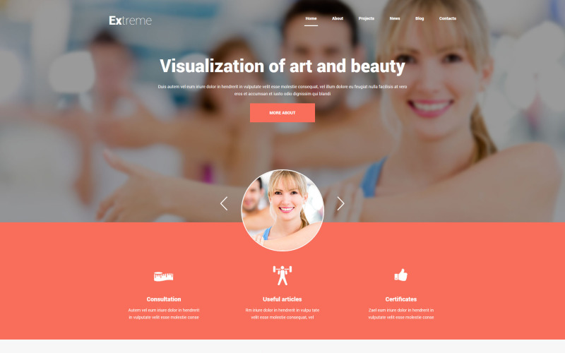 More Sports Responsive Joomla Template