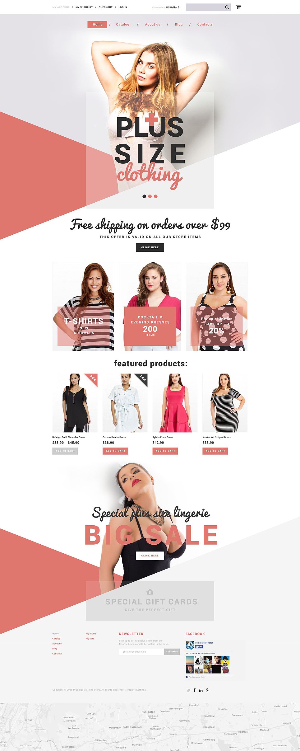 Plus Size Clothing Shopify Theme New Screenshots BIG