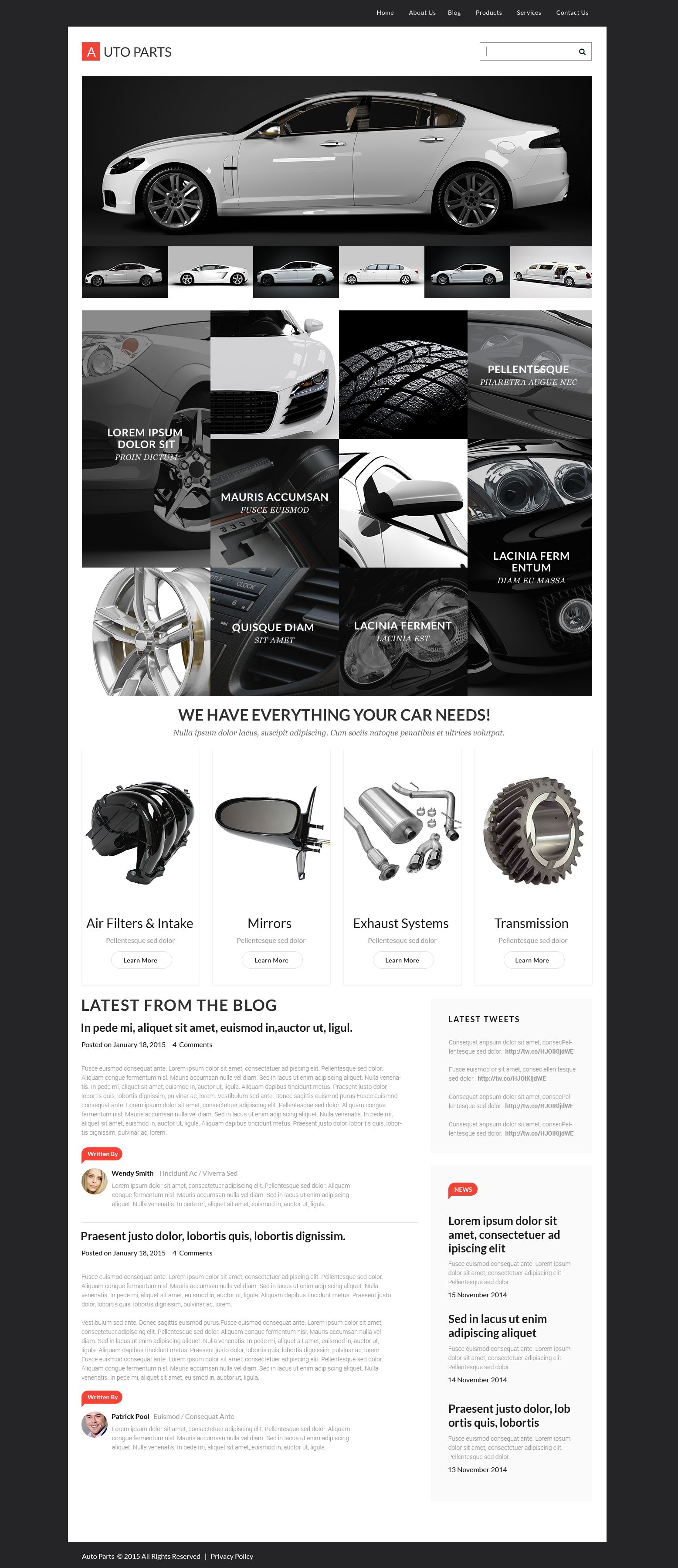 Responsivt WordPress-tema #55453
