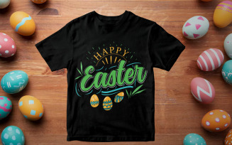 Happy Easter Shirt | Cute Bunny Easter Tee | Family Matching Easter T Shirt Design