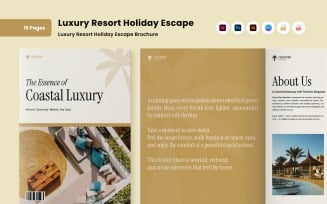 Luxury Resort Holiday Escape Brochure