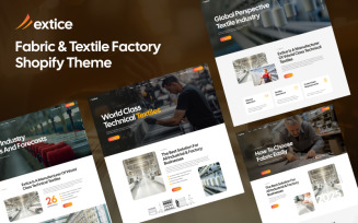 Ap Extice - Fabric & Textile Factory Shopify Theme