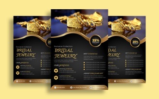 Jewelry Sale Flyer Template Design Ver-2