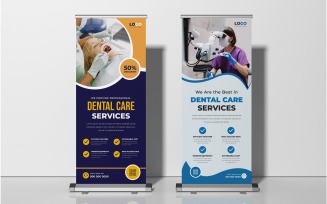 Dental Care Center Roll Up Banner Ver-1